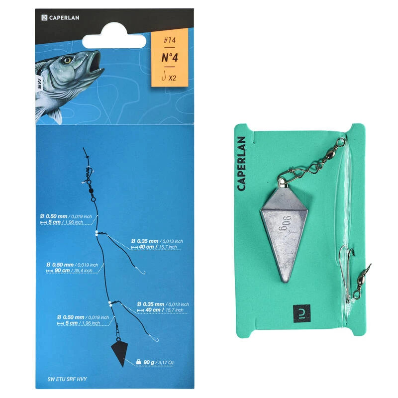 Bas De Ligne De Pêche En Surfcasting SW ETU SURF HVY 4 Bas De Ligne De Pêche En Surfcasting SW ETU SURF HVY – Image 2