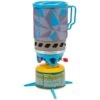HIGHLANDER Brûleur à Gaz Pour Autocuiseur Fastboil MKIII 1,1 Litre - Bleu -Pêche Fournitures Magasin bruleur a gaz pour autocuiseur fastboil mkiii 11 litre bleu