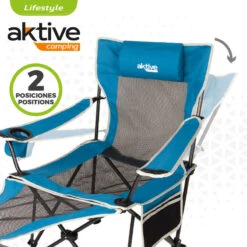 Chaise Longue Pliante De Camping Aktive -Pêche Fournitures Magasin chaise longue pliante de camping aktive 2