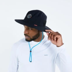 Tribord Chapeau Bateau Sailing 500 Adulte Voile Noir -Pêche Fournitures Magasin chapeau bateau sailing 500 adulte voile noir 2