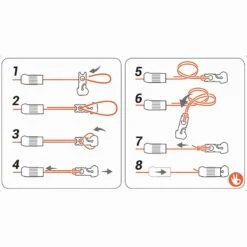 ELASTIQUE PLEIN 2,5 MM 6M -Pêche Fournitures Magasin elastique plein 25 mm 6m 3