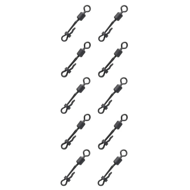 Émerillon Quick Swivel Snap X10 Pêche De La Carpe 4 Émerillon Quick Swivel Snap X10 Pêche De La Carpe – Image 2
