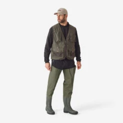 GILET De Pêche 500 Kaki 21 GILET De Pêche 500 Kaki -Pêche Fournitures Magasin gilet de peche 500 kaki 9