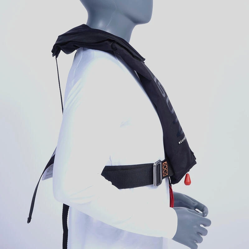 Tribord Gilet De Sauvetage Gonflable Adulte LJ 150N+ AIR Série Limitée Noir 6 Tribord Gilet De Sauvetage Gonflable Adulte LJ 150N+ AIR Série Limitée Noir – Image 4