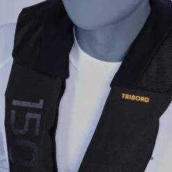 Tribord Gilet De Sauvetage Gonflable Adulte LJ 150N+ AIR Série Limitée Noir 17 Tribord Gilet De Sauvetage Gonflable Adulte LJ 150N+ AIR Série Limitée Noir -Pêche Fournitures Magasin gilet de sauvetage gonflable adulte lj 150n air serie limitee noir 6