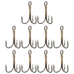 HAMEÇON TRIPLE PÊCHE HOOK TRIPLE BRONZE 6 HAMEÇON TRIPLE PÊCHE HOOK TRIPLE BRONZE -Pêche Fournitures Magasin hamecon triple peche hook triple bronze 1