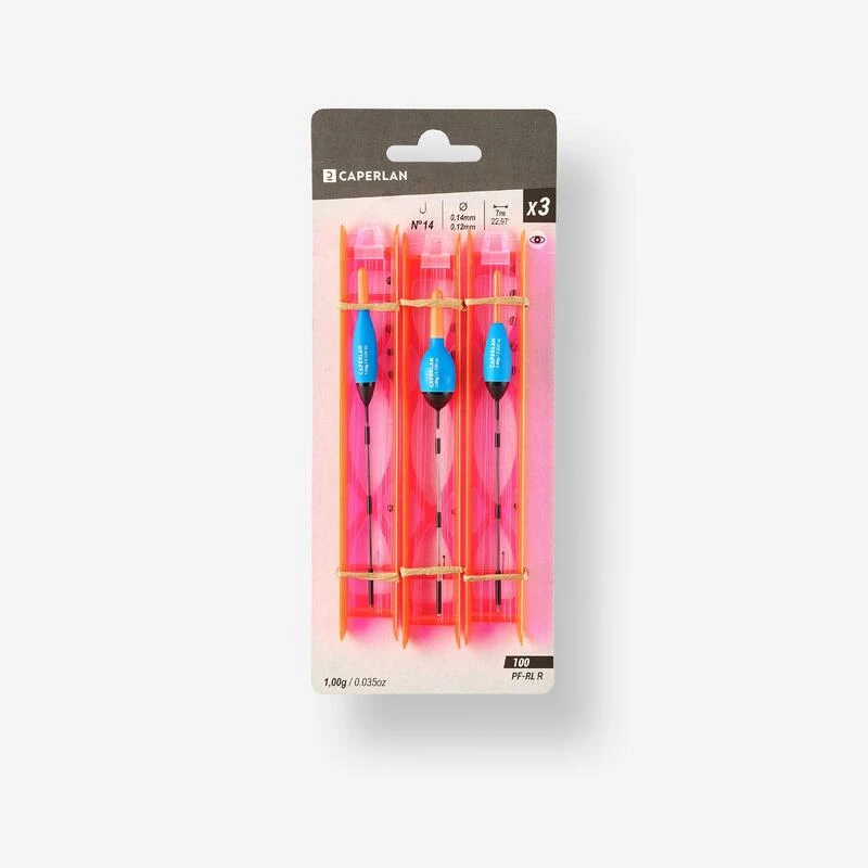 KIT 3 LIGNES MONTEES PF-RL100 POUR LA PECHE AU COUP EN RIVIERE 3 KIT 3 LIGNES MONTEES PF-RL100 POUR LA PECHE AU COUP EN RIVIERE