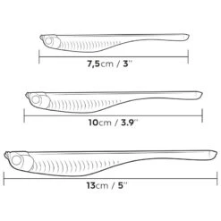 LEURRE SOUPLE FINESS AVEC ATTRACTANT WXM YUBARI FINSS 130 VERT -Pêche Fournitures Magasin leurre souple finess avec attractant wxm yubari finss 130 vert 5