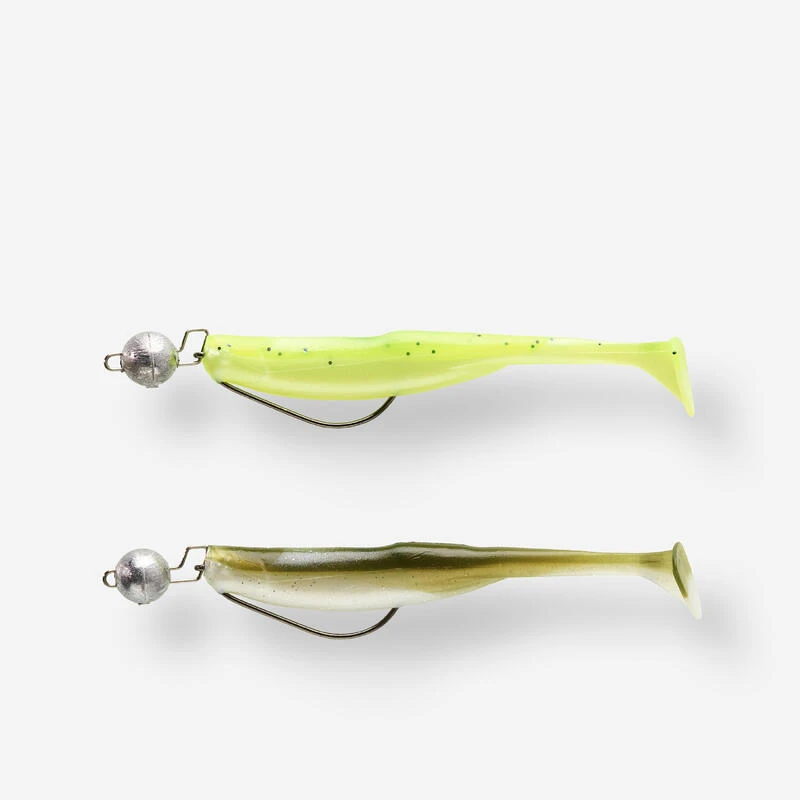 LEURRE SOUPLE PÊCHE AUX LEURRES KIT SHADTEX 100 3 LEURRE SOUPLE PÊCHE AUX LEURRES KIT SHADTEX 100