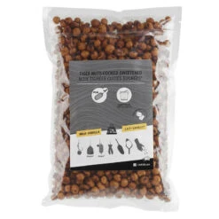 Noix Tigrées Cuites Parfum Lait Vanille 1kg Graines Pêche De La Carpe -Pêche Fournitures Magasin noix tigrees cuites parfum lait vanille 1kg graines peche de la carpe 2