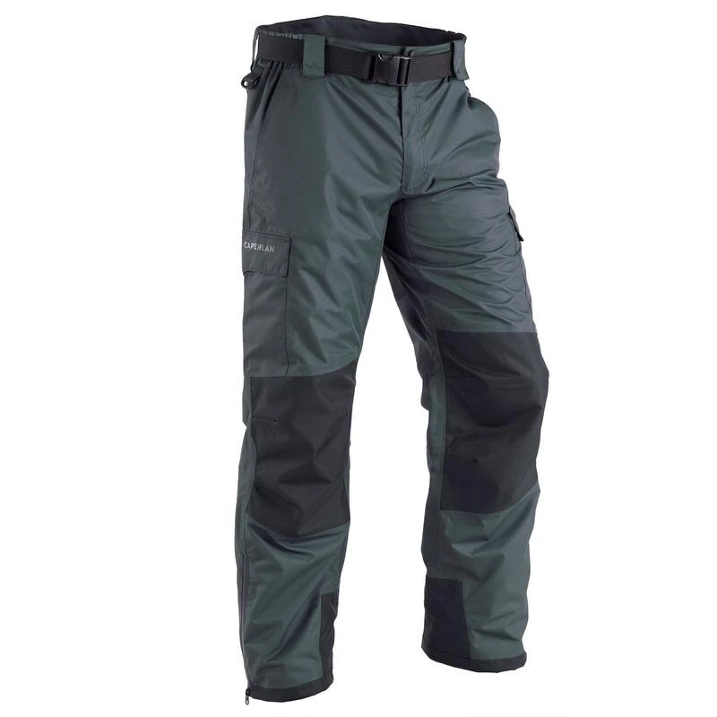 Pantalon De Pêche Imperméable 500 Gris 4 Pantalon De Pêche Imperméable 500 Gris – Image 2