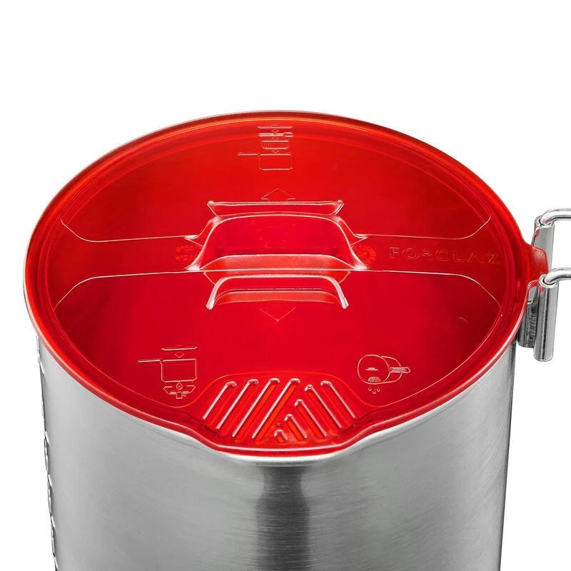 Popote Inox De Trekking - 1 Personne - MT500 7 Popote Inox De Trekking - 1 Personne - MT500 – Image 5