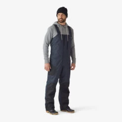 Salopette De Pêche Imperméable Chaude Homme - FO 500 TH Grise -Pêche Fournitures Magasin salopette de peche impermeable chaude homme fo 500 th grise 2