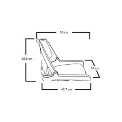 SIÈGE PILOTE RABATTABLE COUSSIN GRIS -Pêche Fournitures Magasin siege pilote rabattable coussin gris 6