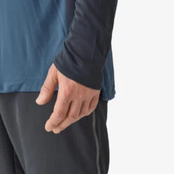 Tee-shirt De Pêche Anti-UV 500 Capuche Bleu -Pêche Fournitures Magasin tee shirt de peche anti uv 500 capuche bleu 3